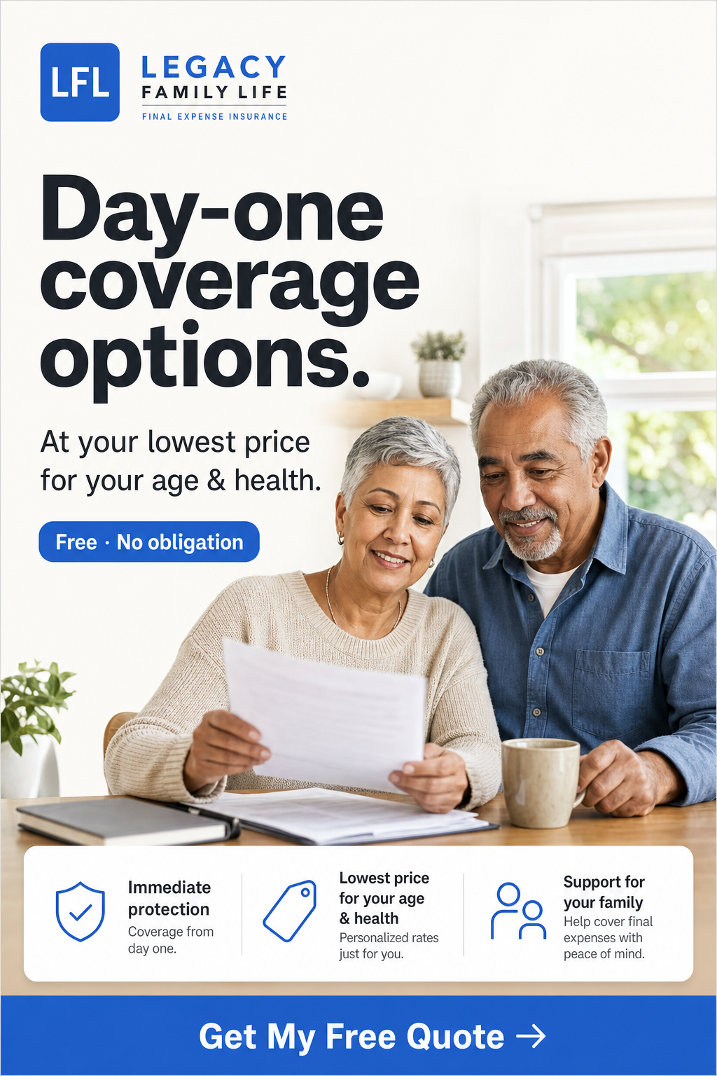 Day-one coverage options